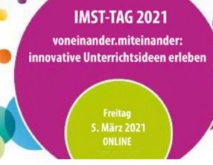 Die Zukunft gestalten - Nachhaltigkeit in den MINDT-Fächern
Freitag, 5. März 2021, 13:00 - 16:30 Uhr
